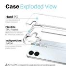 For Samsung Galaxy A06 4G NORTHJO 3 in 1 Clear Phone Case with Screen Protector Lens Film - 2