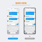For Xiaomi Poco F7 Ultra 2pcs ENKAY 0.18mm High Aluminum-silicon Tempered Glass Film, Support Ultrasonic Fingerprint Unclock - 2