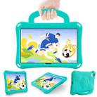 For Honor Pad X8 Pro 11.5 2023 Handle Football Shaped EVA Shockproof Tablet Case(Mint  Green) - 2