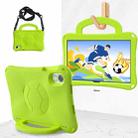 For Honor Pad X9 Handle Football Shaped EVA Shockproof Tablet Case(Grass Green) - 1