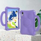 For Honor Pad X9 Handle Football Shaped EVA Shockproof Tablet Case(Light Purple) - 3