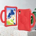 For Honor Pad X9 Handle Football Shaped EVA Shockproof Tablet Case(Red) - 3