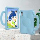 For Honor Pad X9 Handle Football Shaped EVA Shockproof Tablet Case(Light Blue) - 3
