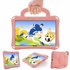 For Honor Pad X9 Handle Football Shaped EVA Shockproof Tablet Case(Light Pink) - 2