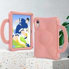 For Honor Pad X9 Handle Football Shaped EVA Shockproof Tablet Case(Light Pink) - 3