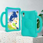 For Honor Pad X9 Handle Football Shaped EVA Shockproof Tablet Case(Mint  Green) - 3