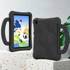 For Honor Pad X8 / X8 Lite 10.1 Handle Football Shaped EVA Shockproof Tablet Case(Black) - 3