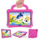 For Honor Pad V7 10.4 2024 Handle Football Shaped EVA Shockproof Tablet Case(Rose Red) - 2