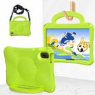 For Honor Pad V7 11 2021 Handle Football Shaped EVA Shockproof Tablet Case(Grass Green) - 1