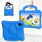 For Honor Pad V7 11 2021 Handle Football Shaped EVA Shockproof Tablet Case(Blue) - 1