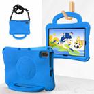 For Honor Pad V6 10.4 2024 Handle Football Shaped EVA Shockproof Tablet Case(Blue) - 1