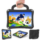 For Huawei MatePad SE 11 2024 Handle Football Shaped EVA Shockproof Tablet Case(Black) - 2