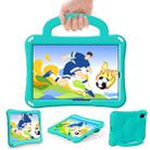 For Huawei MatePad SE 11 2024 Handle Football Shaped EVA Shockproof Tablet Case(Mint  Green) - 2