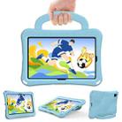 For Huawei MatePad SE 10.4 2022 / 2023 Handle Football Shaped EVA Shockproof Tablet Case(Light Blue) - 2