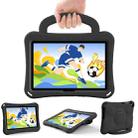 For Huawei MatePad SE 10.1 2022 Handle Football Shaped EVA Shockproof Tablet Case(Black) - 2