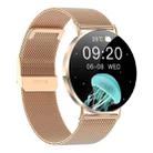 KM88 1.32 inch Color Screen Smart Watch, Support Bluetooth Call / Health Monitoring(Gold) - 3