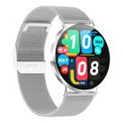 KM88 1.32 inch Color Screen Smart Watch, Support Bluetooth Call / Health Monitoring(Silver) - 3