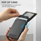 For iPhone 16e Suteni H19 Oil Wax 2-in-1 MagSafe Removable Card Box Back Phone Case(Black) - 3