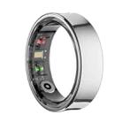 R09 SIZE 10 Smart Ring, Support Heart Rate / Blood Oxygen / Sleep Monitoring / Multiple Sports Modes(Silver) - 1