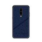 PINWUYO Full Coverage Waterproof Shockproof PC+TPU+PU Protective Case for Oneplus7 pro(Blue) - 1