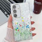 For Samsung Galaxy A54 5G Electroplating Flower Texture TPU Phone Case(Little Wildflower SH3) - 1