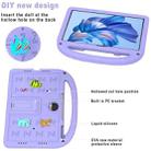 For Honor Pad 9 12.1 Cartoon Sparrow EVA Shockproof Tablet Case(Taro Purple) - 3