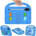 For Honor Pad X8 Pro 11.5 Cartoon Sparrow EVA Shockproof Tablet Case(Blue) - 2