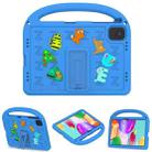 For Honor Pad X8a / X9 2024 Cartoon Sparrow EVA Shockproof Tablet Case(Blue) - 2