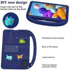 For Honor Pad X8a / X9 2024 Cartoon Sparrow EVA Shockproof Tablet Case(Navy Blue) - 3