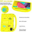 For Honor Pad X8a / X9 2024 Cartoon Sparrow EVA Shockproof Tablet Case(Yellow) - 3