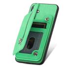 For Samsung Galaxy S23 FE 5G Retro MagSafe Zipper Wallet Card Bag Back Phone Case(Green) - 3