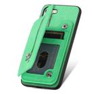 For Samsung Galaxy S23+ 5G Retro MagSafe Zipper Wallet Card Bag Back Phone Case(Green) - 3