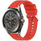 For Xiaomi Watch S4 Sport Quick Release Two Side Stitching Silicone Watch Band(Red) - 1