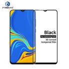 PINWUYO 9H 3D Curved Tempered Glass Film for Galaxy A10 （black） - 1