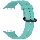 For Honor Watch 5 Solid Color Soft Silicone Watch Band(Green) - 3