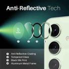 For Samsung Galaxy S25 5G NORTHJO Camera Lens Protector CD Metal Ring Tempered Glass Film(Green) - 3
