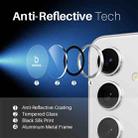 For Samsung Galaxy S25 5G NORTHJO Camera Lens Protector CD Metal Ring Tempered Glass Film(Silver) - 3