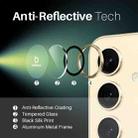 For Samsung Galaxy S25+ 5G NORTHJO Camera Lens Protector CD Metal Ring Tempered Glass Film(Gold) - 3