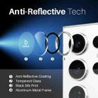 For Samsung Galaxy S25 Ultra 5G NORTHJO Camera Lens Protector CD Metal Ring Tempered Glass Film(Silver) - 3