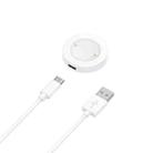 For Honor Watch 5 USB Port Split Magnetic Watch Charging Cable(White) - 3