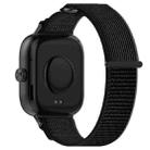 For Redmi Watch 5 / Watch 5 eSIM Nylon Woven Hook and Loop Fastener Watch Band(Black+Gray) - 2