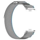 For Redmi Watch 5 / Watch 5 eSIM Nylon Woven Hook and Loop Fastener Watch Band(Blue+Gray) - 3