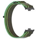 For Redmi Watch 5 / Watch 5 eSIM Nylon Woven Hook and Loop Fastener Watch Band(Dark Green) - 3