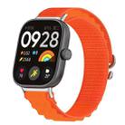 For Redmi Watch 4 Loop Nylon Watch Band(Orange) - 1