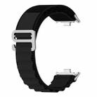 For Redmi Watch 4 Loop Nylon Watch Band(Black) - 3