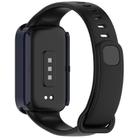 For Xiaomi Smart Band 9 Active Tempered Film Integrated PC Watch Protective Case(Ink Blue) - 3