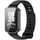 For Xiaomi Smart Band 9 Active Tempered Film Integrated PC Watch Protective Case(Transparent Color) - 1