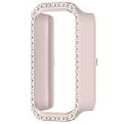 For Redmi Band 3 Diamond PC Half Coverage Watch Protective Case(Matte Starlight) - 2