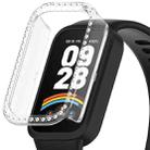 For Redmi Band 3 Diamond PC Half Coverage Watch Protective Case(Transparent Color) - 1