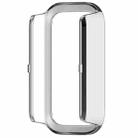 For Xiaomi Smart Band 9 Active Diamond PC Half Coverage Watch Protective Case(Silver) - 3